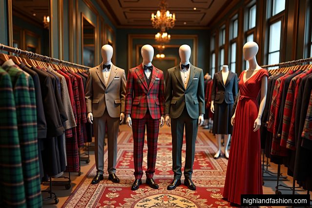 Evolution of Tartan Patterns in the Fashion Industry